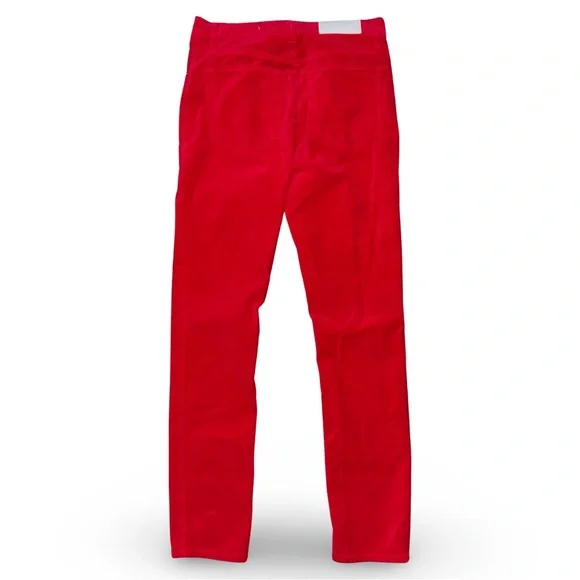 RE/DONE Originals Made in USA Red Corduroy Pant - Picture 2 of 8